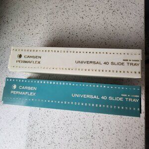 Vintage Carsen Permaflex Universal 40 Slot 35mm Slide Tray.  Made In Canada